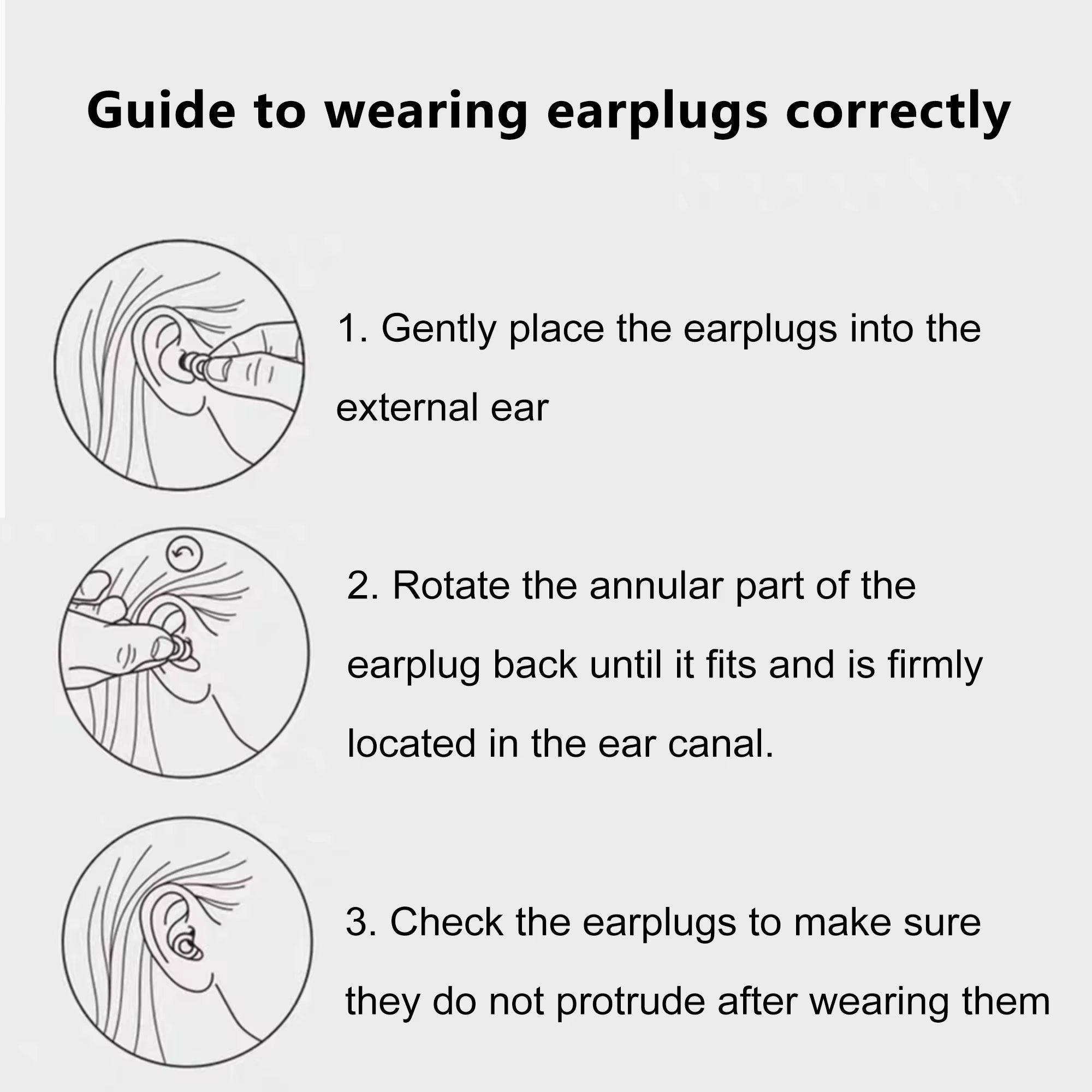 Super Soft Silicone Ear Plugs for Sleep,Swim, Work– Reusable Hearing Protection for Noise Reduction 8 Ear Tips in XS/S/M/L